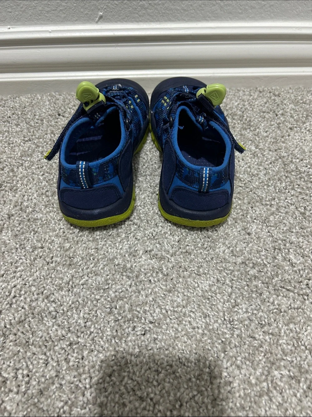 Keen Blue & Lime Newport Sandals - 11C